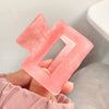 Acrylic Square Semiround Handmade Sweet Fashion Women's Hair Shark Clip Accessories