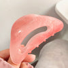 Acrylic Square Semiround Handmade Sweet Fashion Women's Hair Shark Clip Accessories