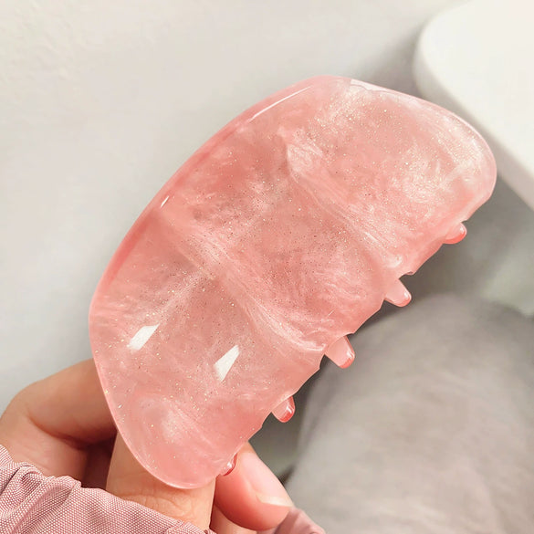 Acrylic Square Semiround Handmade Sweet Fashion Women's Hair Shark Clip Accessories