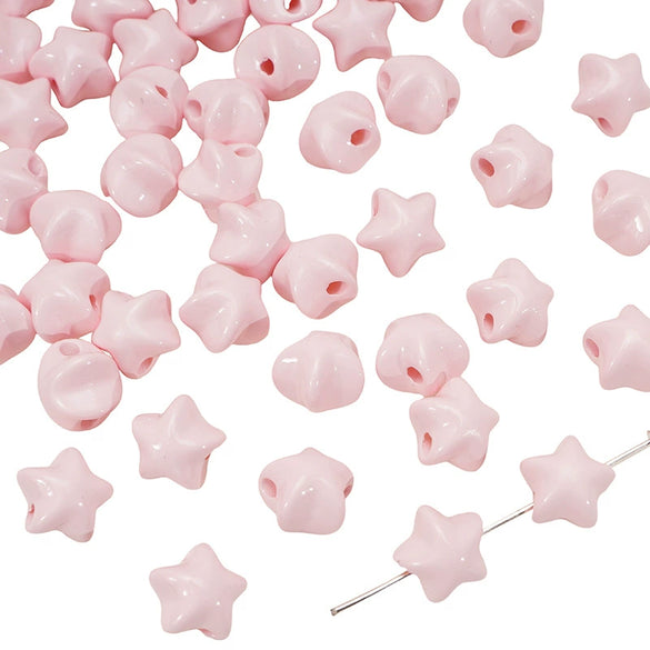 Acrylic Star Beads Handmade Jewelry Accessories For Bracelet Necklace Pendant