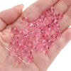 Acrylic Transparent Round Beads Simple Style Starry Sky Pattern Jewelry Material For Bracelet And Necklace