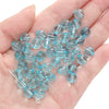 Acrylic Transparent Round Beads Simple Style Starry Sky Pattern Jewelry Material For Bracelet And Necklace