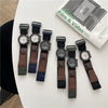 Adhesive Canvas Band Quartz Watch Alloy Case Ordinary Glass Mirror Leisure Style For Men And Middle School Students
