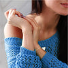 Adjustable Double Layer Imitation Pearl Bracelet For Women Fashion Retro Multi Layer Electroplated Jewelry