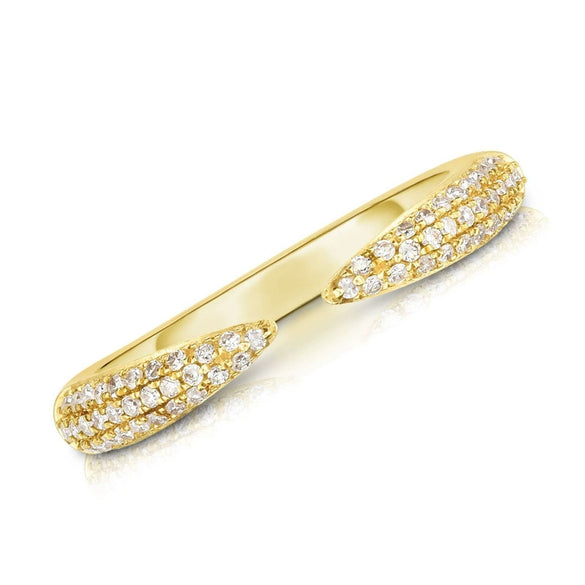 Adjustable Geometric Open Ring For Women And Men Electroplated Copper With Diamond Accent And Gold Plated Finish Simple Fashion Jewelry