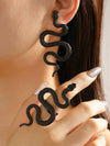 Adjustable Snake Design Alloy Bracelet With Electroplating For Men And Women