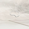 Adjustable Sterling Silver Lightning Ring Retro Minimalist Electroplated Open Band Jewelry For Women And Unisex Wear