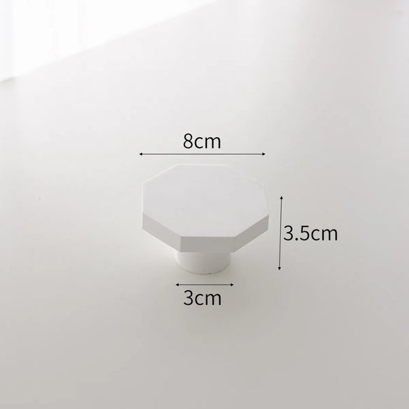 Advanced Sense Solid Color Gypsum Patchwork Jewelry Rack