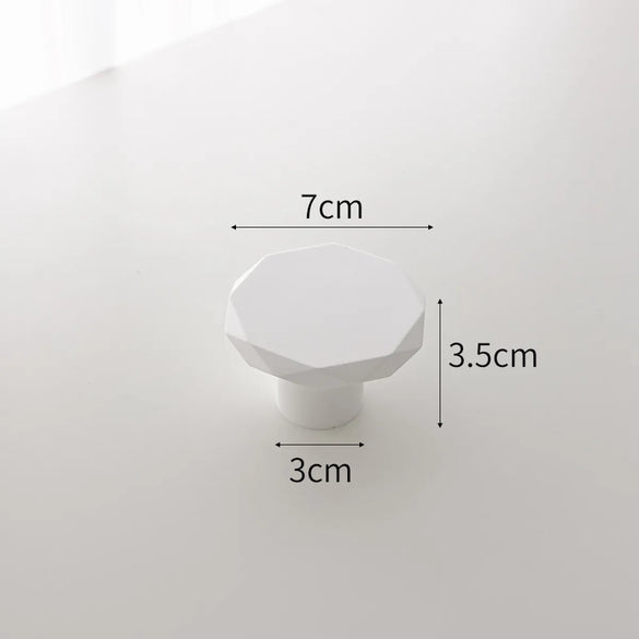 Advanced Sense Solid Color Gypsum Patchwork Jewelry Rack