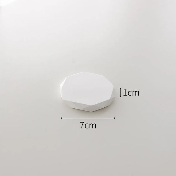 Advanced Sense Solid Color Gypsum Patchwork Jewelry Rack