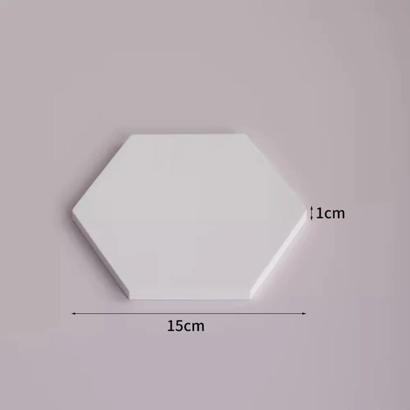 Advanced Sense Solid Color Gypsum Patchwork Jewelry Rack