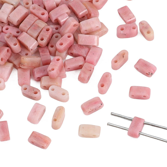 Agate Geometric Rectangle Loose Beads For Diy Beaded Bracelet Wholesale
