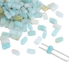 Agate Geometric Rectangle Loose Beads For Diy Beaded Bracelet Wholesale