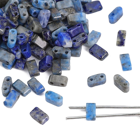 Agate Geometric Rectangle Loose Beads For Diy Beaded Bracelet Wholesale