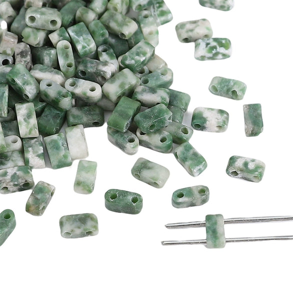 Agate Geometric Rectangle Loose Beads For Diy Beaded Bracelet Wholesale