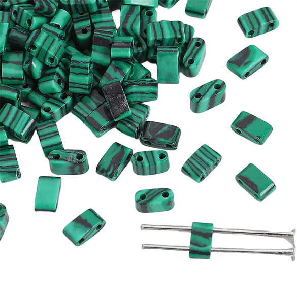 Agate Geometric Rectangle Loose Beads For Diy Beaded Bracelet Wholesale