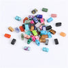 Agate Geometric Rectangle Loose Beads For Diy Beaded Bracelet Wholesale