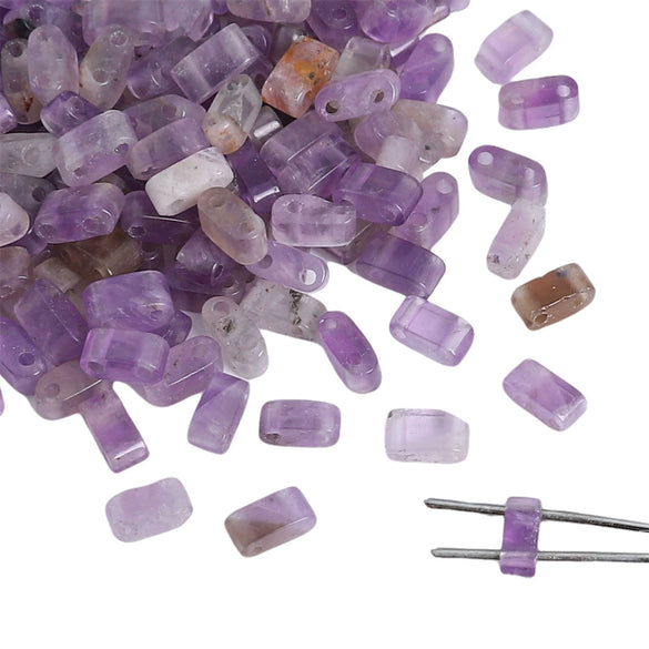 Agate Geometric Rectangle Loose Beads For Diy Beaded Bracelet Wholesale