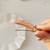 All Match Women's Acetic Acid Bangs Side Clip Handmade Duckbill Clip Seamless Hair Accessories With Geometric Design And High End Feel