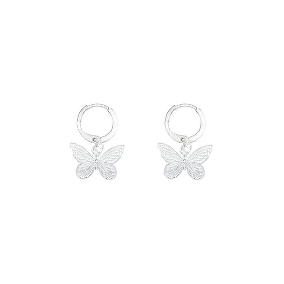 Allmatch Alloy Butterfly Insect Style Electroplating Women's Earrings