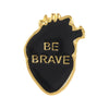 Allmatch Alloy Heartshaped Ocean Series Cartoon Cute Brooch Jewelry With Electroplating