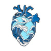 Allmatch Alloy Heartshaped Ocean Series Cartoon Cute Brooch Jewelry With Electroplating