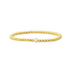 Allmatch Baroque Natural Freshwater Pearl Beaded Bracelet For Women Handwoven Copper Plastic Geometric Style