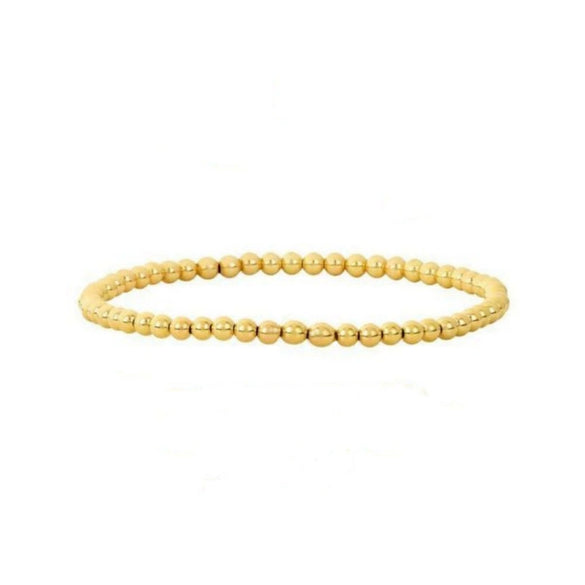 Allmatch Baroque Natural Freshwater Pearl Beaded Bracelet For Women Handwoven Copper Plastic Geometric Style