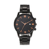 Allmatch Casual Quartz Wrist Watch Alloy Case Iron Strap And Buckle Round Dial