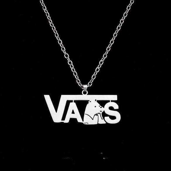 Allmatch Dollar Symbol Pendant Couple Necklace For Students Alloy Material With Electroplating Featuring Animal And Zodiac Patterns