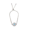 Allmatch Geometric Copper Electroplated Devil's Eye Bracelet For Women
