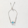 Allmatch Geometric Copper Electroplated Devil's Eye Bracelet For Women