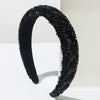 Allmatch Hair Hoop Alloy Handmade Rice Bead Sequins Geometric For Women