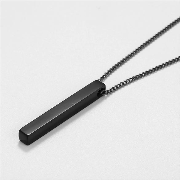 Allmatch Hip Hop Geometric Alloy Necklace With Electroplating Treatment Box Chain Style