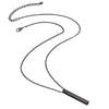 Allmatch Hip Hop Geometric Alloy Necklace With Electroplating Treatment Box Chain Style