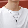 Allmatch Hip Hop Geometric Alloy Necklace With Electroplating Treatment Box Chain Style