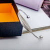 Allmatch Leaf Alloy Bracelet With Electroplating Natural Style