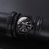Allmatching Fashion Watch Alloy Case Pu Strap Round Dial