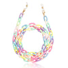 Alloy Acrylic Pearl Beaded Glasses Chain And Mask Chain Fashion Eyewear Holder Necklace