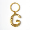 Alloy Alphabet Letter Keychain Pendant Creative Fashion Key Ring And Bag Charm Accessory Gift
