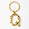 Alloy Alphabet Letter Keychain Pendant Creative Fashion Key Ring And Bag Charm Accessory Gift