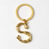 Alloy Alphabet Letter Keychain Pendant Creative Fashion Key Ring And Bag Charm Accessory Gift