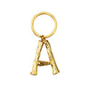Alloy Alphabet Letter Keychain Pendant Creative Fashion Key Ring And Bag Charm Accessory Gift