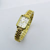 Alloy And Stainless Steel Square Casual Women's Bracelet Watch