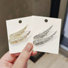 Alloy Angel Wings Feather Brooch Electroplated For Women And Men