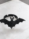 Alloy Animal Bat Butterfly Gothic Dark Fashion Punk Female Ring With Electroplating