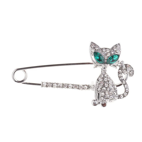 Alloy Animal Cartoon Brooch With Electroplating Multifunctional Unisex Clothing Accessory