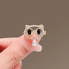 Alloy Animal Cat Shaped Electroplated Women's Brooch Accessories