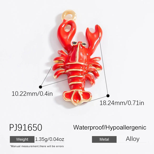 Alloy Animal Elephant Dolphin Pendant Jewelry Accessories Handmade With Electroplating Small Fresh And Cute Style
