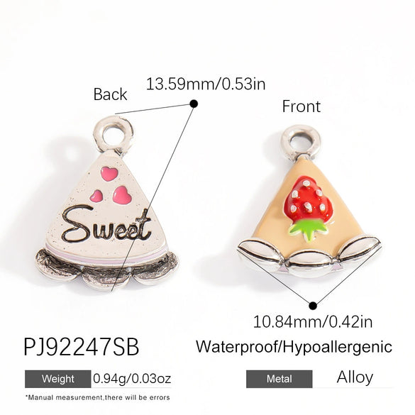 Alloy Animal Elephant Dolphin Pendant Jewelry Accessories Handmade With Electroplating Small Fresh And Cute Style